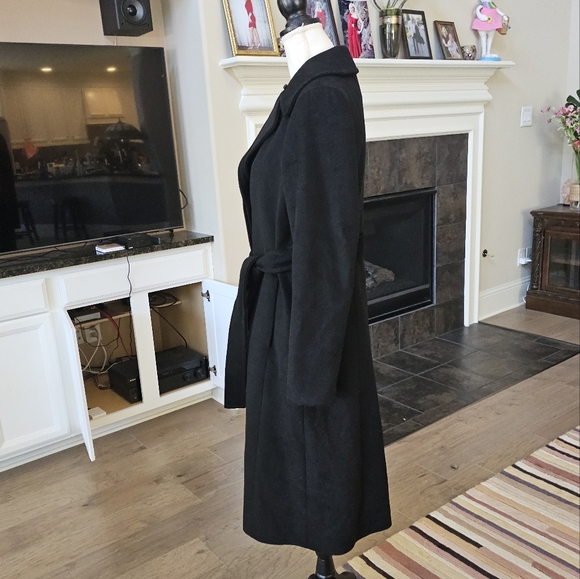 Antonio Melani black coat 51% wool rn 589098 8 - Picture 13 of 14